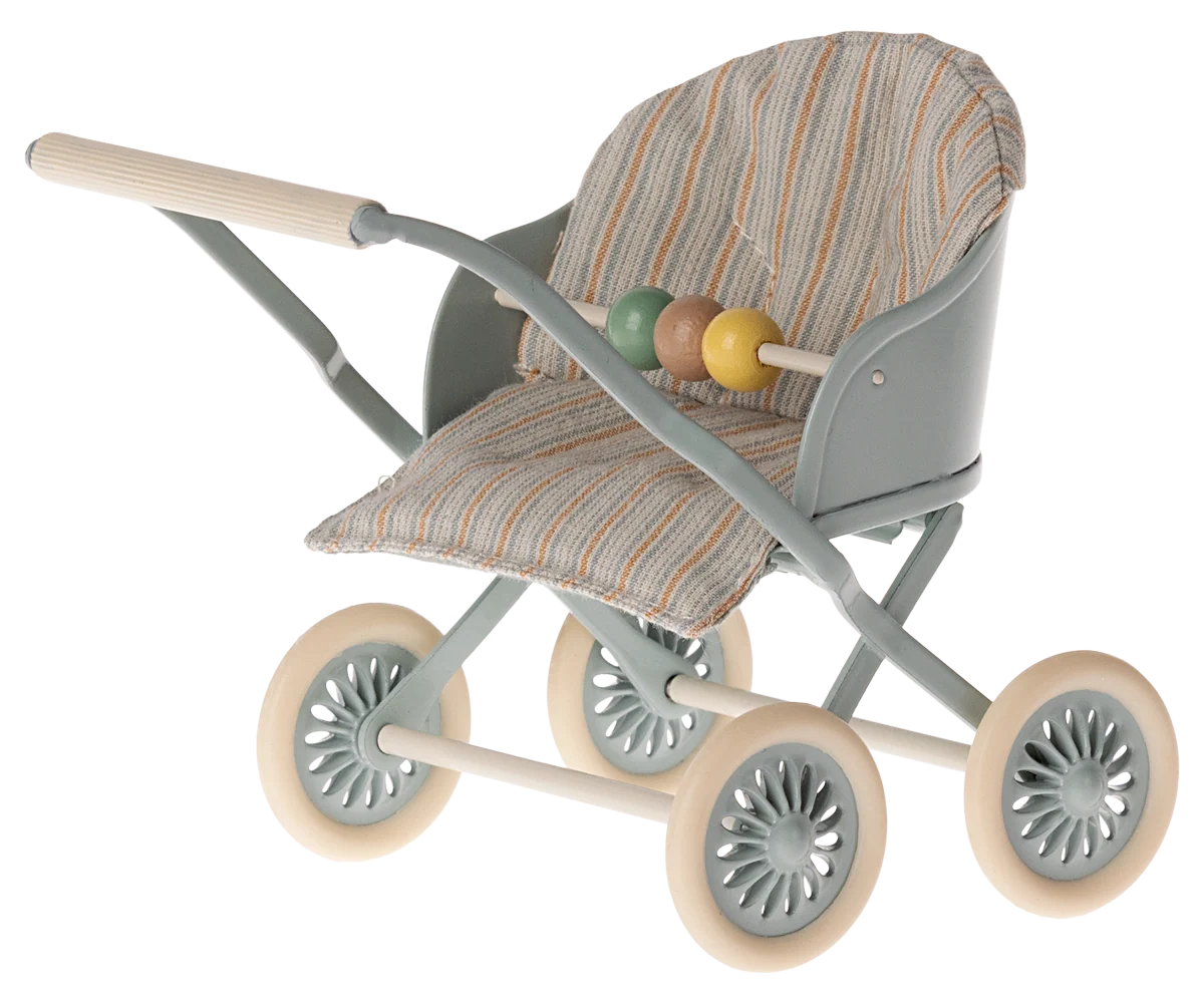 Maileg Stroller Baby Mouse