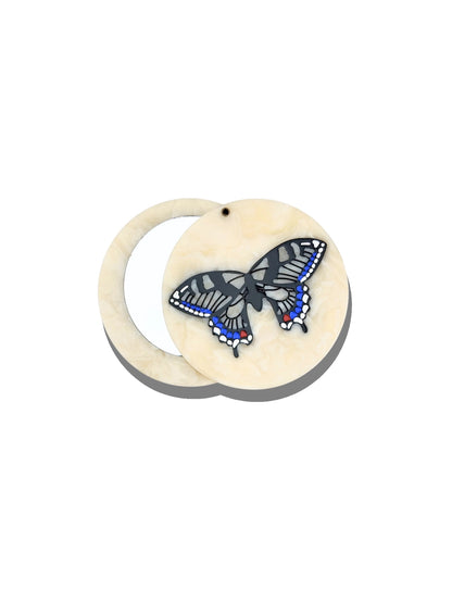 Hand-Painted Compact Mirror - Huset | Your house for modern Scandinavian living