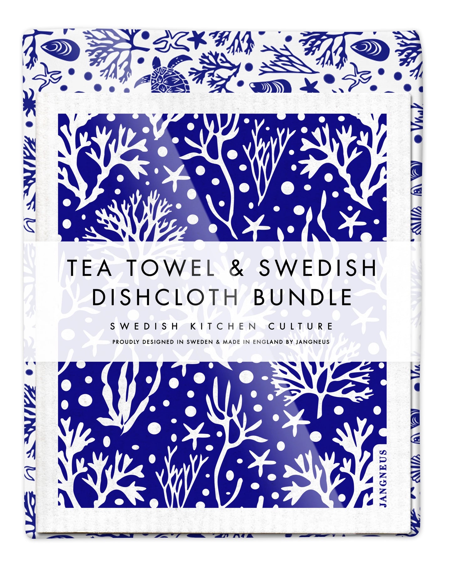 Used in Swedish kitchens since the 1950s, these tried and trusted dishcloths are made of all natural and renewable materials. Highly durable, they are great for washing up, general cleaning and mopping up spills. The bundle also makes for a great gift. The bundle consists of 1 tea towel and 2 matching dishcloths. Designed by Jangneus in Sweden.