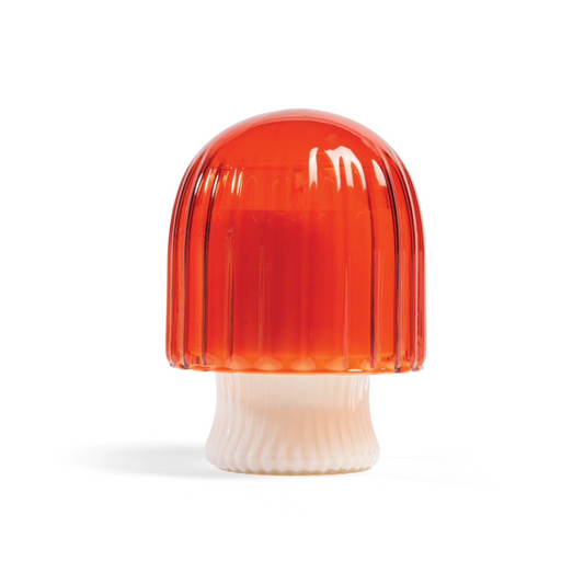 Mushroom Cloche Candle