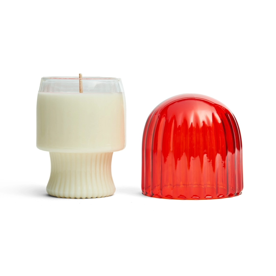 Mushroom Cloche Candle