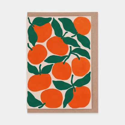 Tangerines graphacly arranges. Greeting cards to compose sweet messages and can be kept and displayed because of how beautiful the designs are. They come blank inside, so you have all the control over the messages. They come from a variety of vendors, but they are all visually stunning.