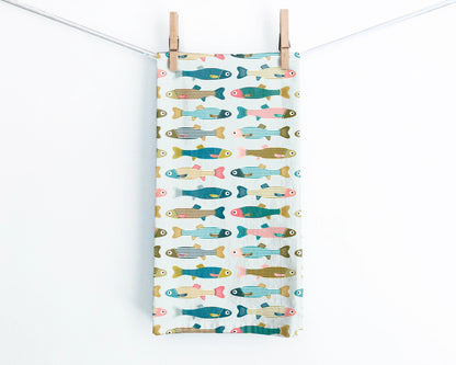 Minnows Tea Towel