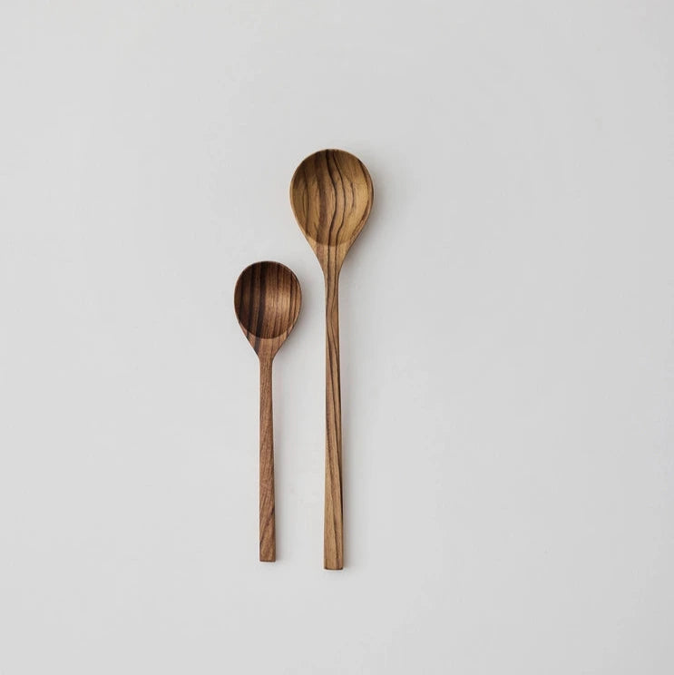 Tell Me More Teak Spoon Set, wooden, kitchen