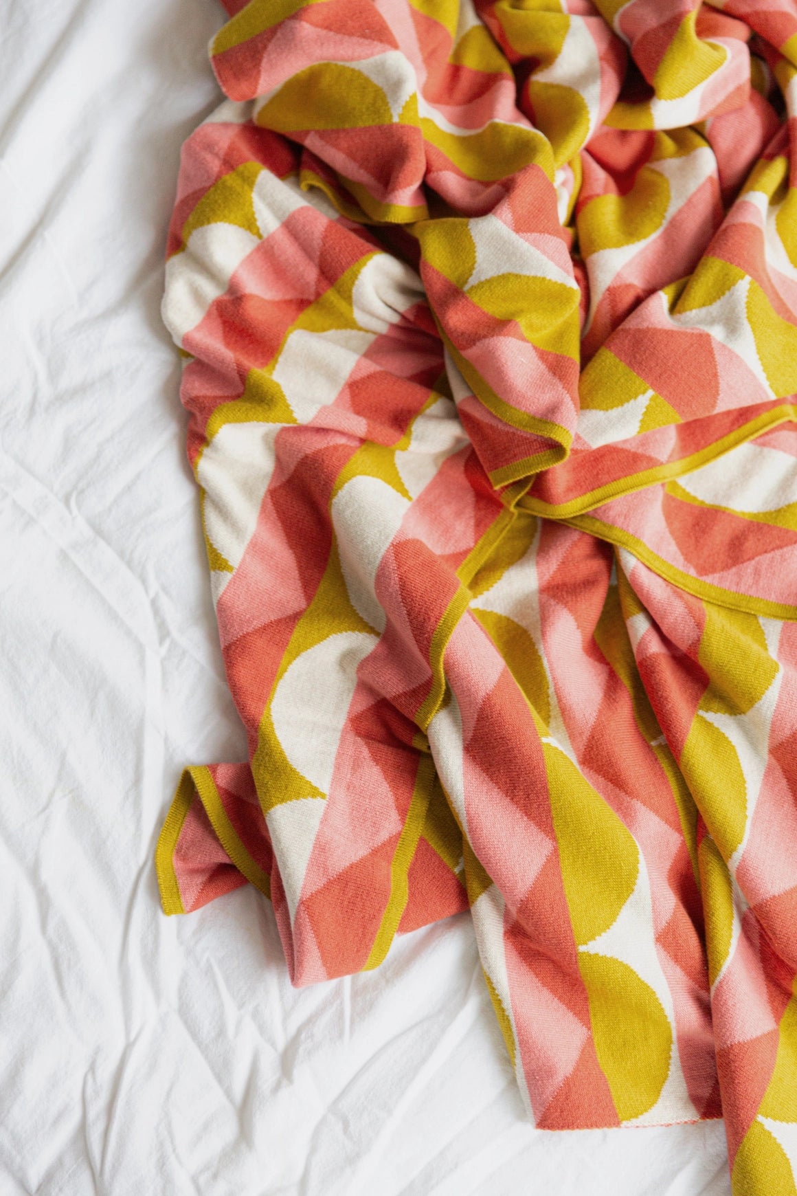 Soft Jacquard Knitted Cotton Blanket