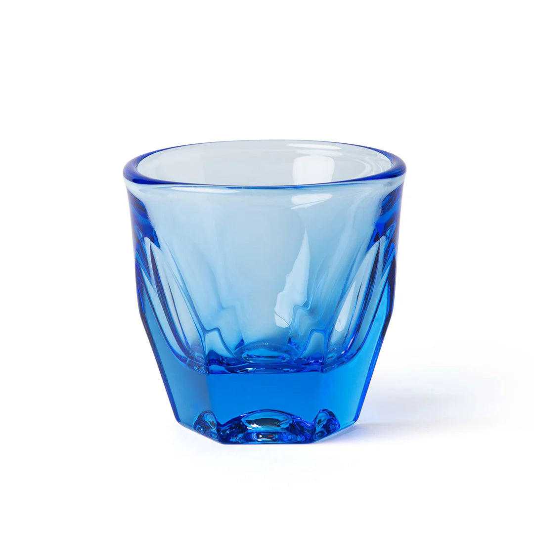 blue glass Find at Huset Shop in Venice, California. Popular coffee cupsare  great gifts too