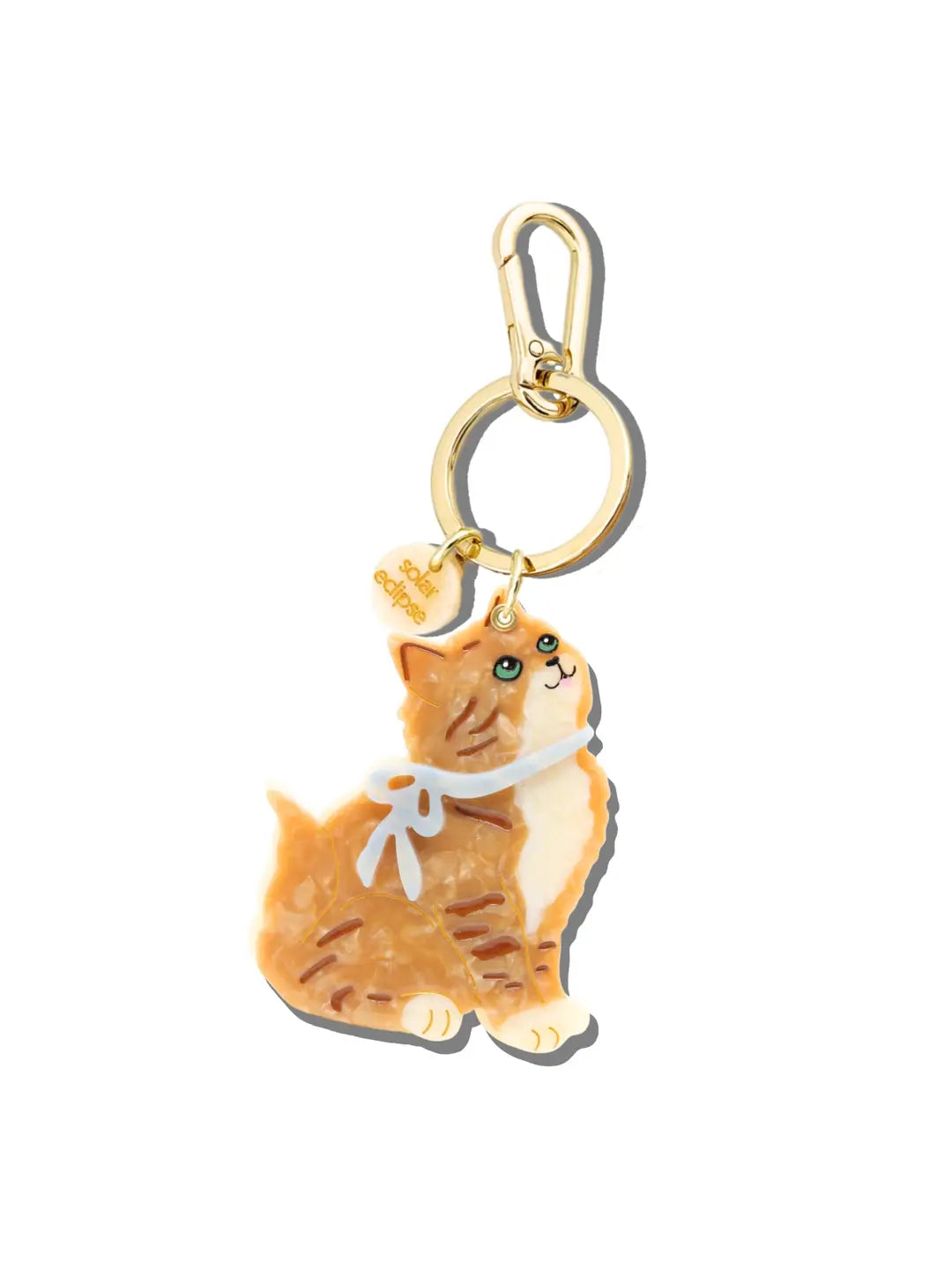 Hand-Painted Keychain + Bag Charm