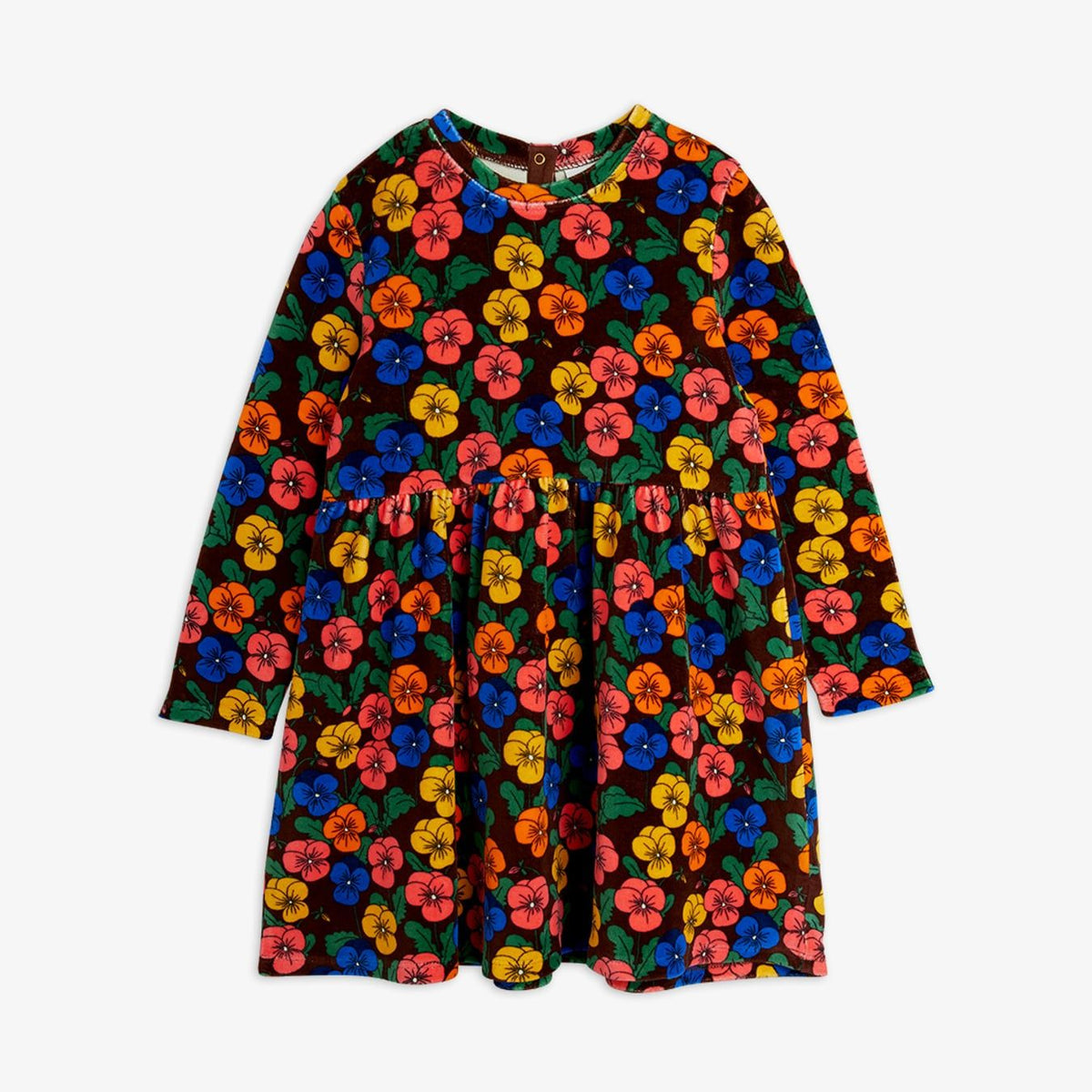 Mini Rodini Violas Velour Dress