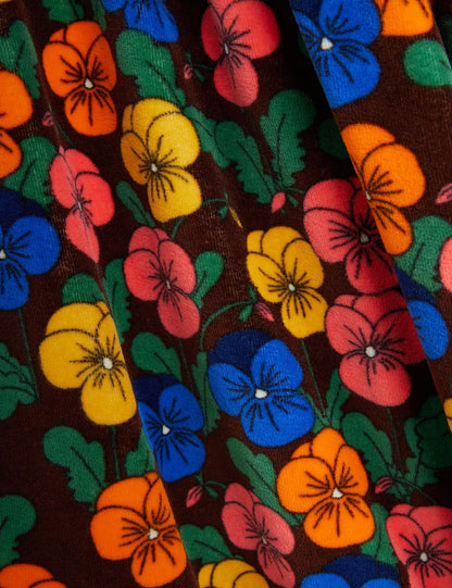 Mini Rodini Violas Velour Dress