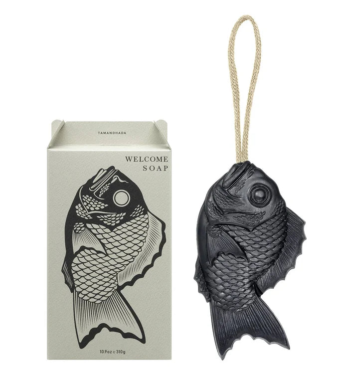 Welcome Gift Soap, Fish, Soap on Rope, Hanging, Bathroom, Gift, Decor