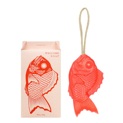 Welcome Gift Soap, Fish, Soap on Rope, Hanging, Bathroom, Gift, Decor