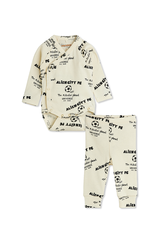 Mini Rodini Alien City Baby Set