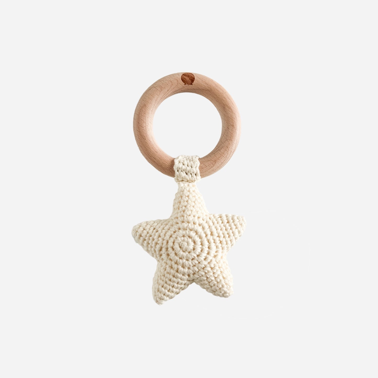 Whimsical Baby Teether and Rattle