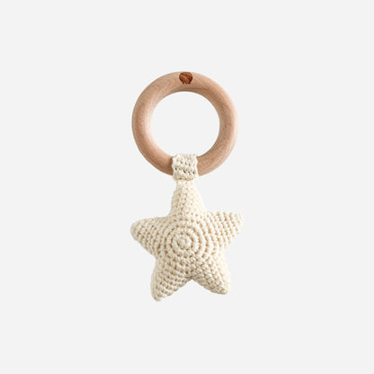 Whimsical Baby Teether and Rattle