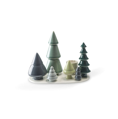 The Forest decorates and sends a message of warmth and togetherness on your windowsill. These winter forest scenes light up the room and bring you warm and friendly companionship in the long, cosy days of winter.