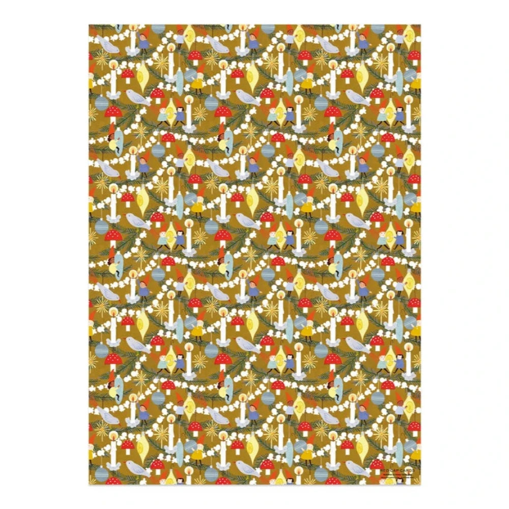 The most magical gift wrap prefect for making your receiver smile. They come in sheets so if you are wrapping a large gift it will take a few sheets taped together.&nbsp;

High quality, large gift wrap sheets.