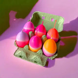 Dip Dye Easter Egg Candles