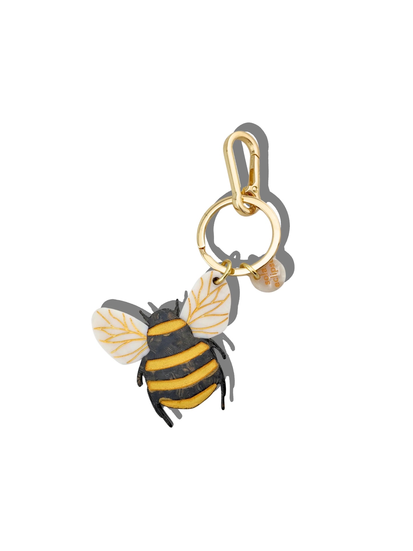 Hand-Painted Keychain + Bag Charm