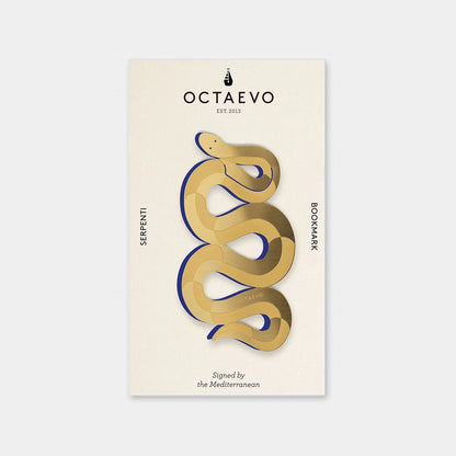 Octaevo Bookmark Serpent or Snakel A great Christmas Gift / Stocking stuffer for lovers of books, cookbooks, journals, etc. Huset Scandinavian Store in Venice Beach