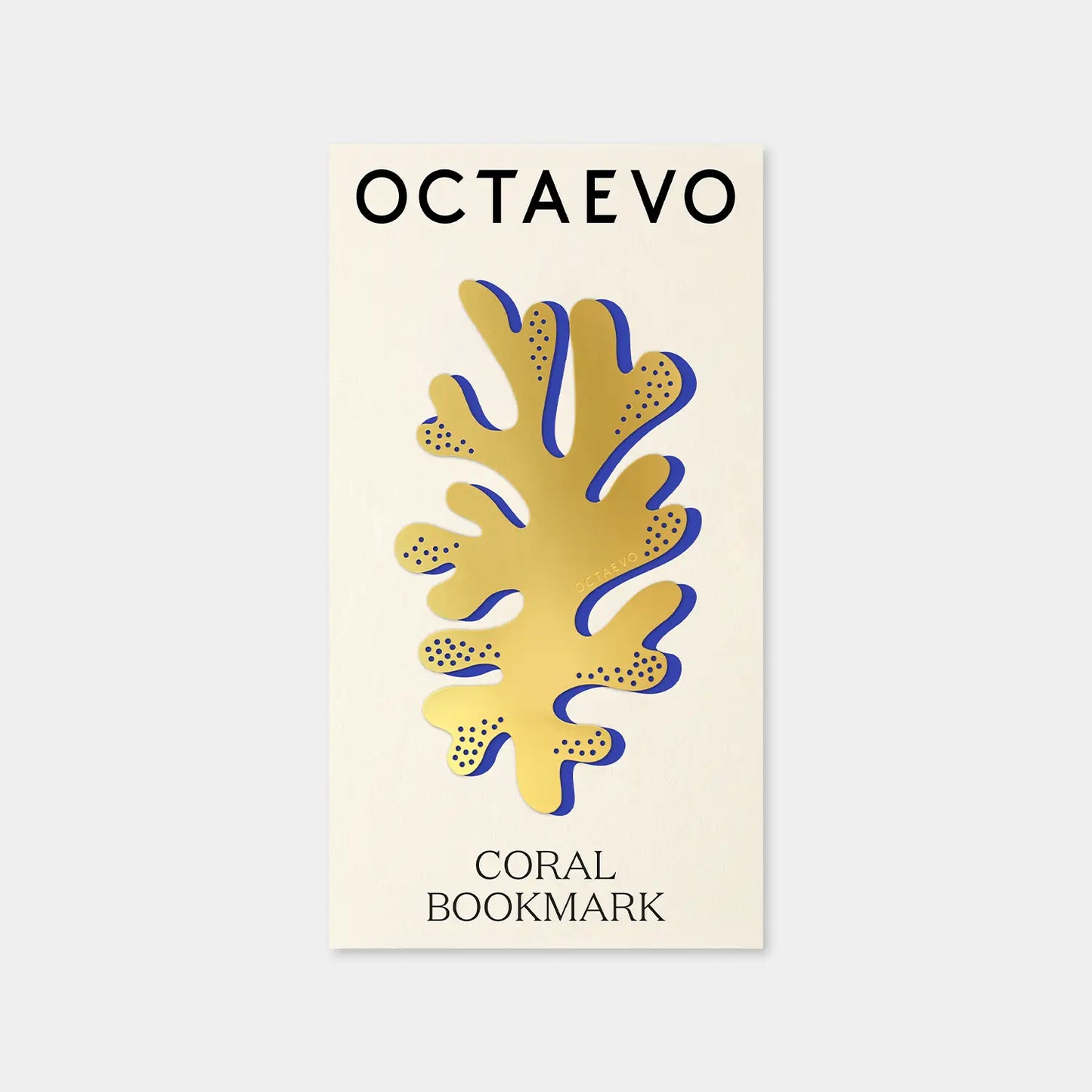 Octaevo Bookmark Coral A great Christmas Gift / Stocking stuffer for lovers of books, cookbooks, journals, etc. Huset Scandinavian Store in Venice Beach