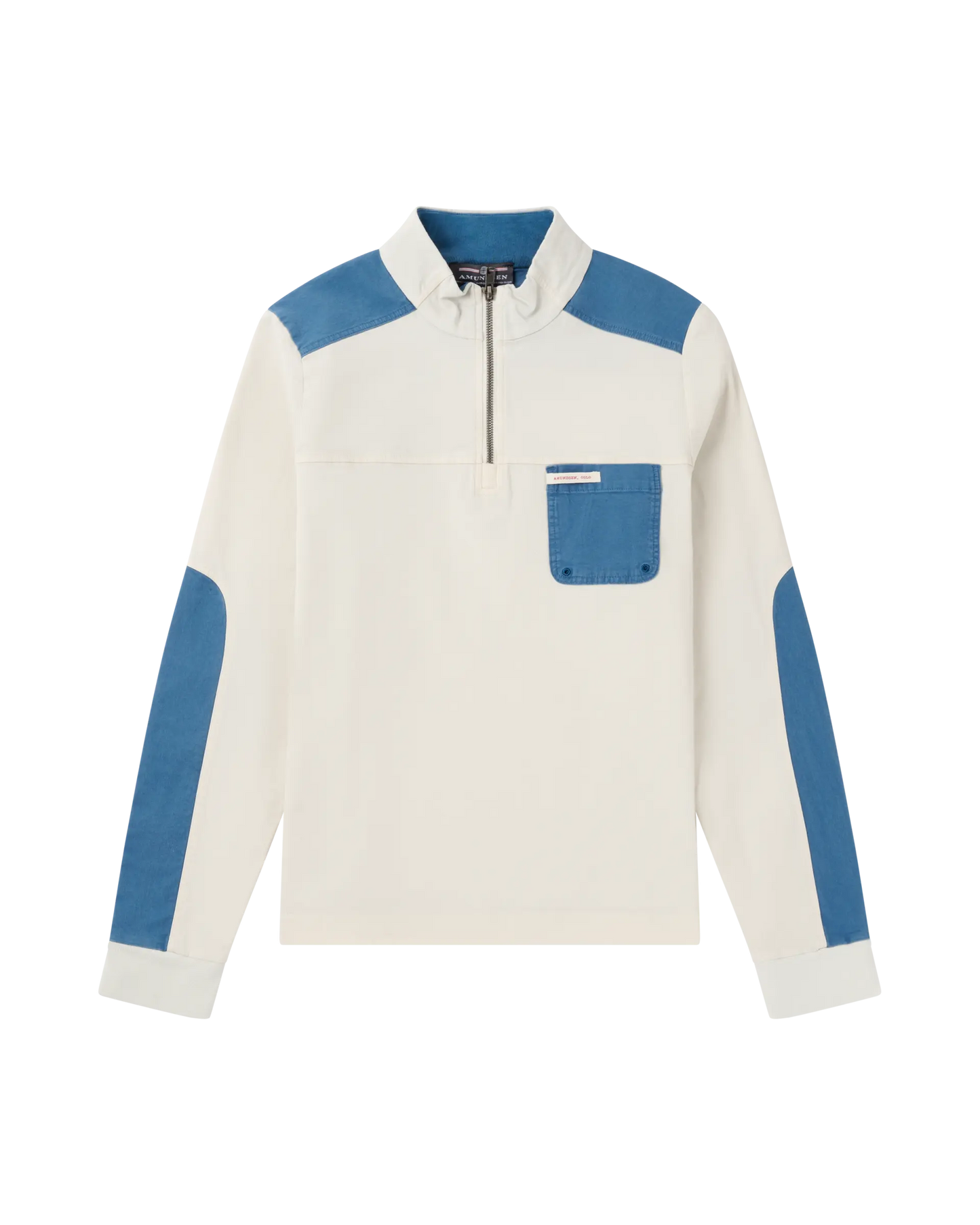 Built for warm‑weather adventures and everyday wear. The Ditch‑hiker Pullover blends natural breathability with easy stretch. Cut from cotton twill with a touch of elastane, it’s pigment‑dyed, enzyme‑washed and brushed for a soft, broken‑in feel that develops a rich patina over time.
Designed in a clean half‑zip silhouette with a regular fit, it features stretch‑twill reinforcement at the shoulders and elbows for durability, a chest patch pocket for small essentials, and elasticated cuffs and hem to seal in