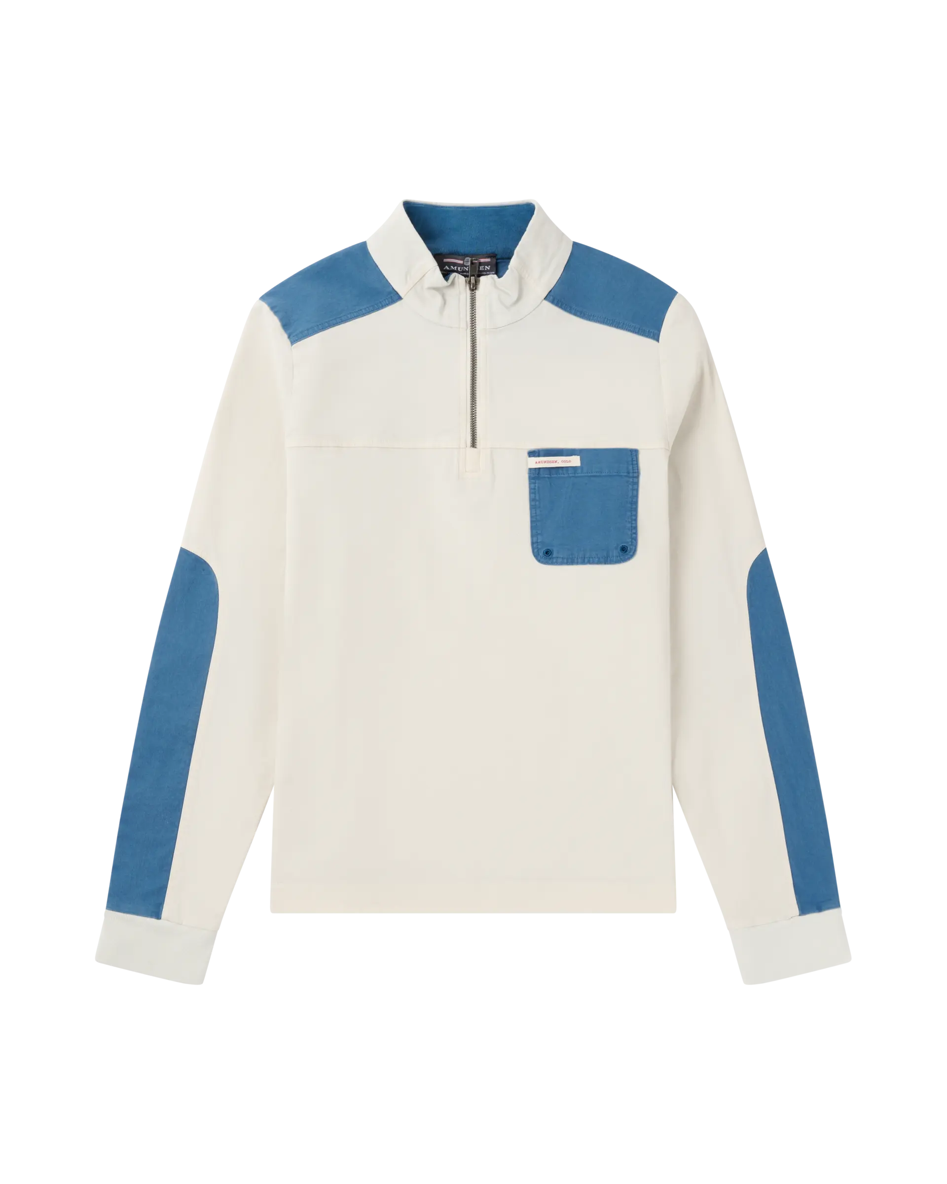 Built for warm‑weather adventures and everyday wear. The Ditch‑hiker Pullover blends natural breathability with easy stretch. Cut from cotton twill with a touch of elastane, it’s pigment‑dyed, enzyme‑washed and brushed for a soft, broken‑in feel that develops a rich patina over time.
Designed in a clean half‑zip silhouette with a regular fit, it features stretch‑twill reinforcement at the shoulders and elbows for durability, a chest patch pocket for small essentials, and elasticated cuffs and hem to seal in