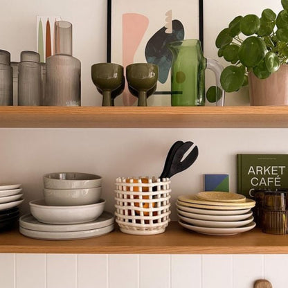 Ferm Living Ceramic Woven Basket 3