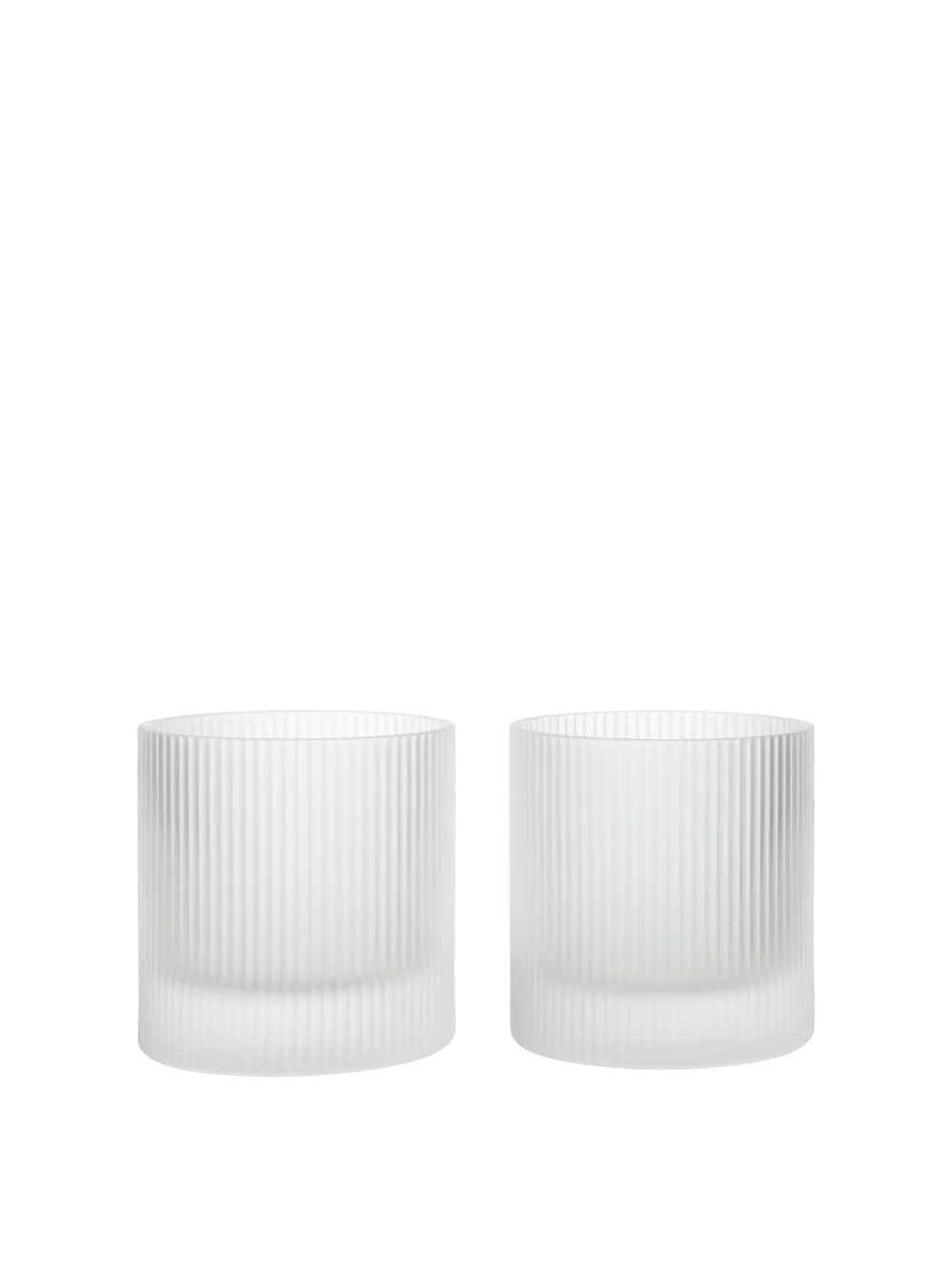 set of two glasses 