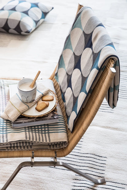 Soft Jacquard Knitted Cotton Blanket