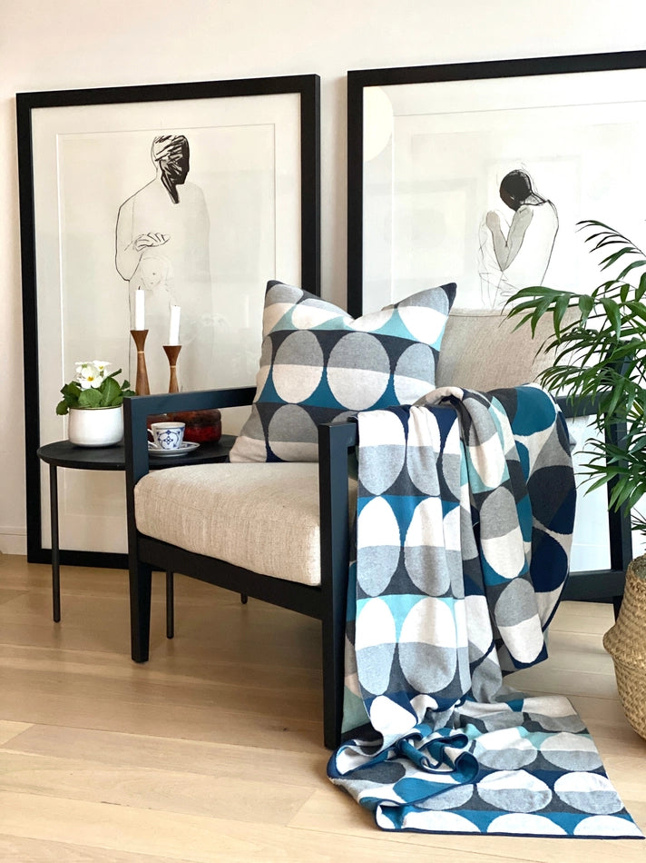 Soft Jacquard Knitted Cotton Blanket