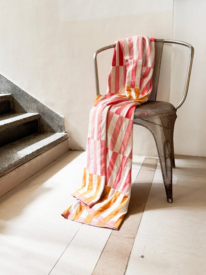 Soft Jacquard Knitted Cotton Blanket