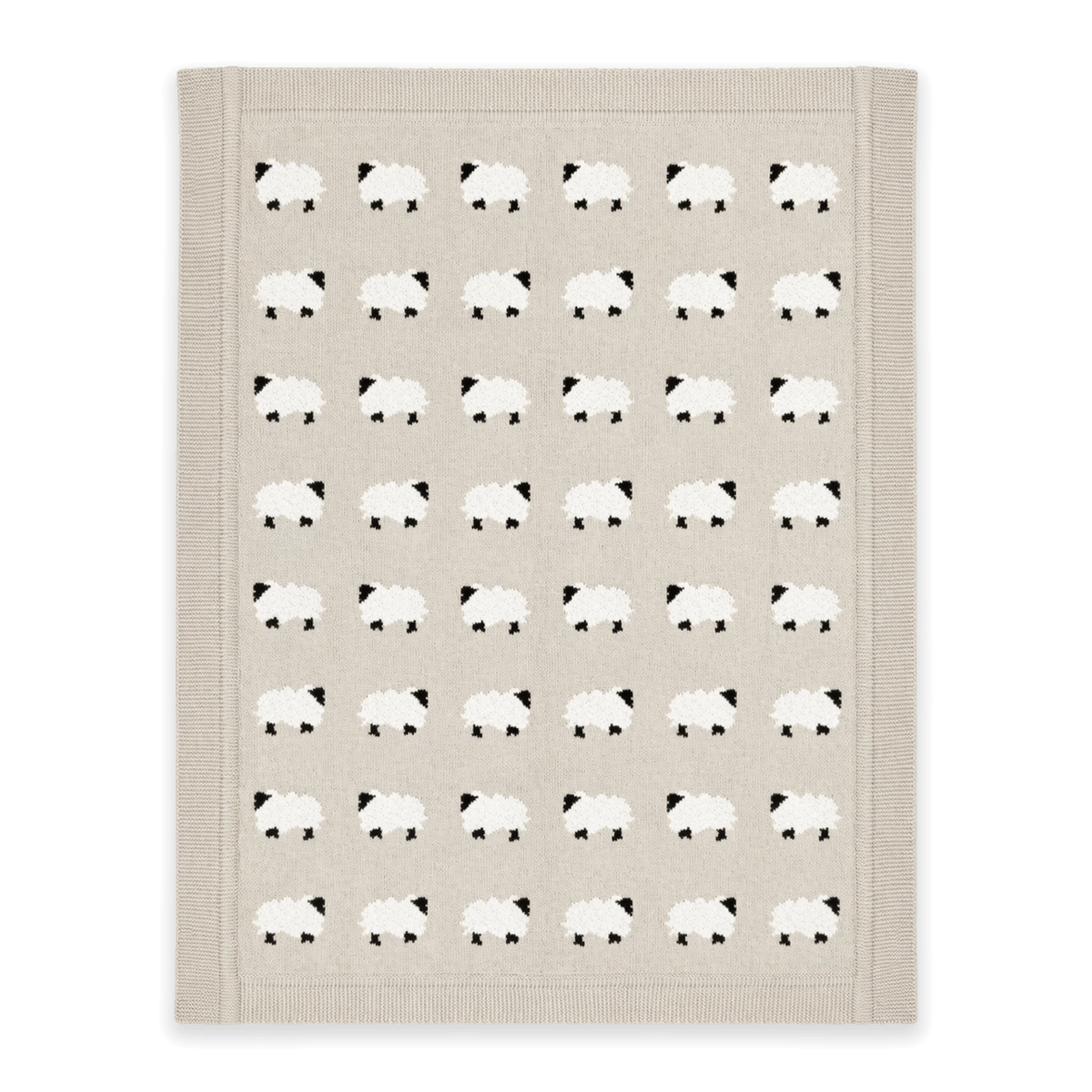 Organic Jacquard Knit Baby Blankets