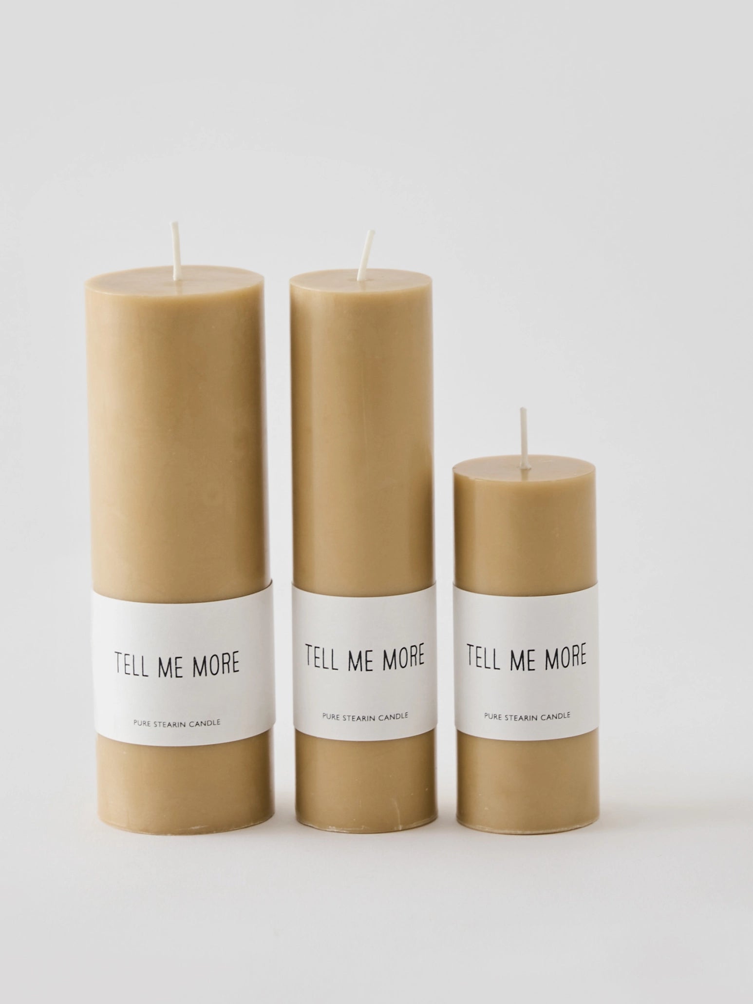Tell Me More Luna Candles - Huset | Your house for modern Scandinavian living