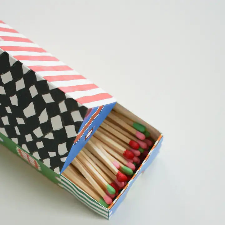 Whether they're on your mantle, the back of your toilet, residing on your bedside, or given as the *perfect* gift they will bring so much charm to lighting a candle. Find them at Huset in Venice Beach