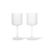 Ferm Living Ripple White Wine Glasses (Set of 2)