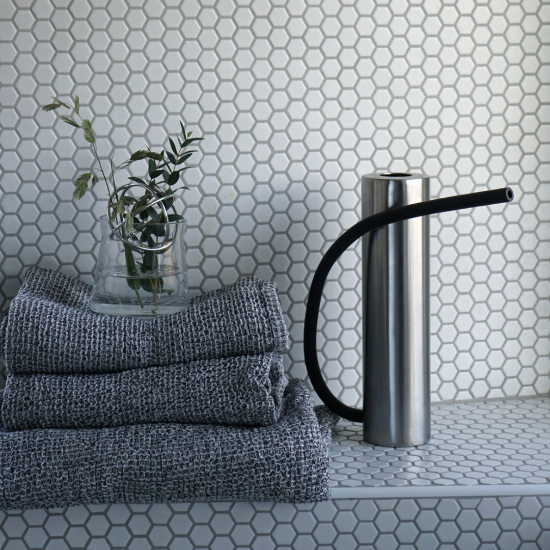 Born in Sweden AB Watering Can, Modern, Stainless Steel, Cylinder, Swedish Design