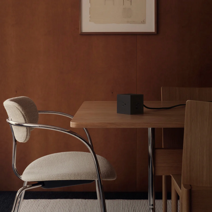 AVOLT Square 1, power strip, extension cord, modern, simple, high end, luxury, swedish, design