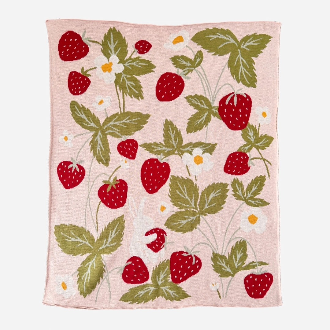 Strawberry Baby Blanket