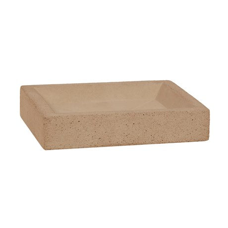 Iris Hantverk Soap Dish Tove, Scandinavian, Made in Sweden, Concrete, Huset