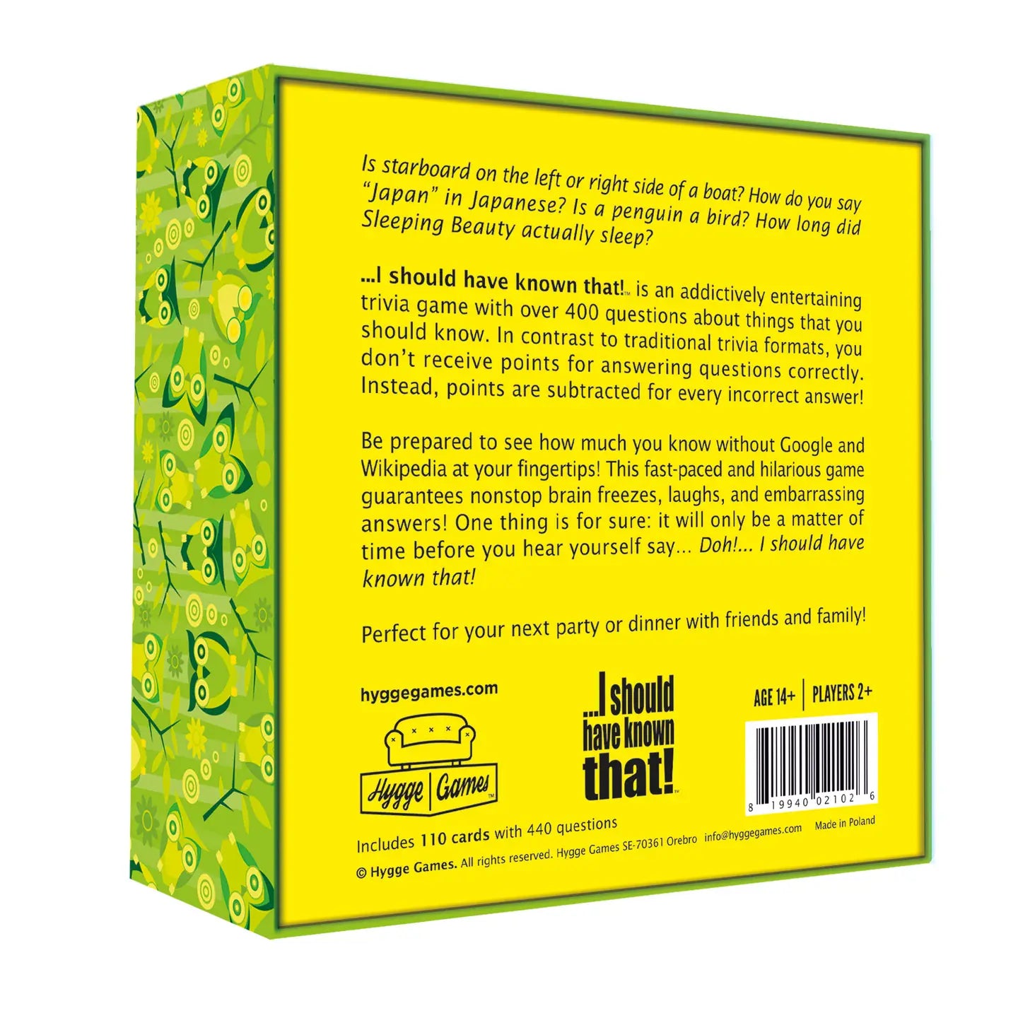 Card Game - I Should Have Known That! - Huset | Your house for modern Scandinavian living