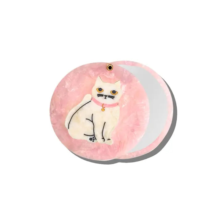 Hand-Painted Compact Mirror - Huset | Your house for modern Scandinavian living