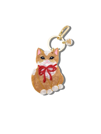 Hand-Painted Keychain + Bag Charm