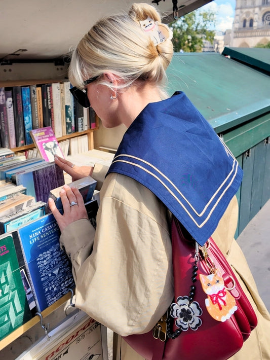 Hand-Painted Keychain + Bag Charm