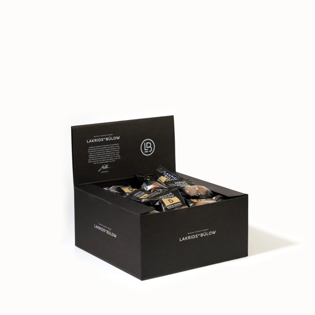 Lakrids by Bülow, Danish Candy, Licorice, Sweet salty, Chocolate, High-Quality, Luxury
