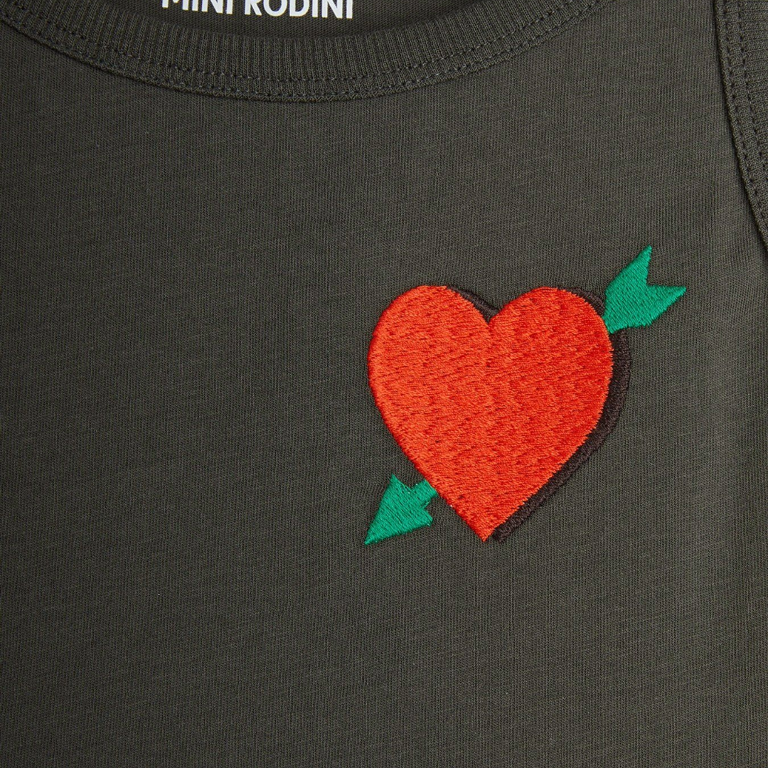 Mini Rodini Arrowed Heart Tank Dress