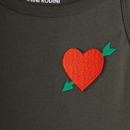 Mini Rodini Arrowed Heart Tank Dress