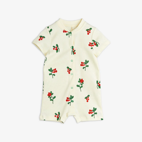 Mini Rodini Lingonberries Baby Summer Suit