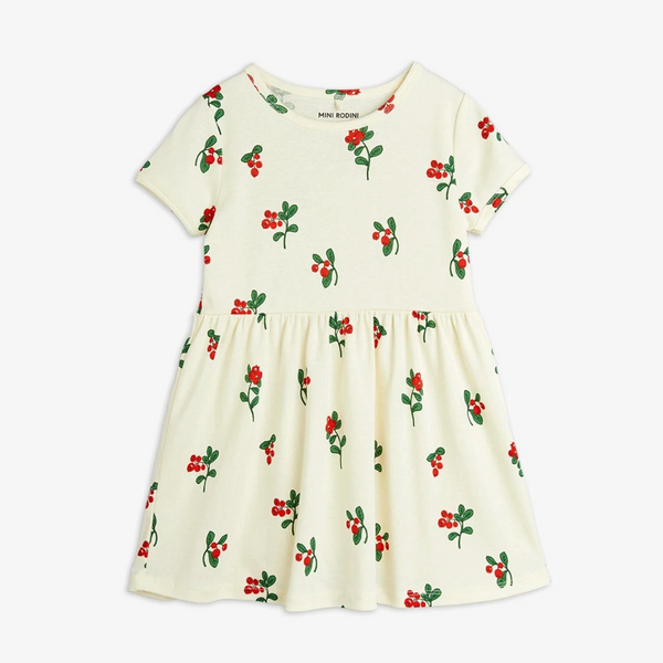 Mini Rodini Lingonberries Short Sleeve Dress