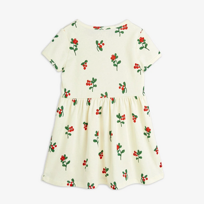 Mini Rodini Lingonberries Short Sleeve Dress Kids Clothing Summer