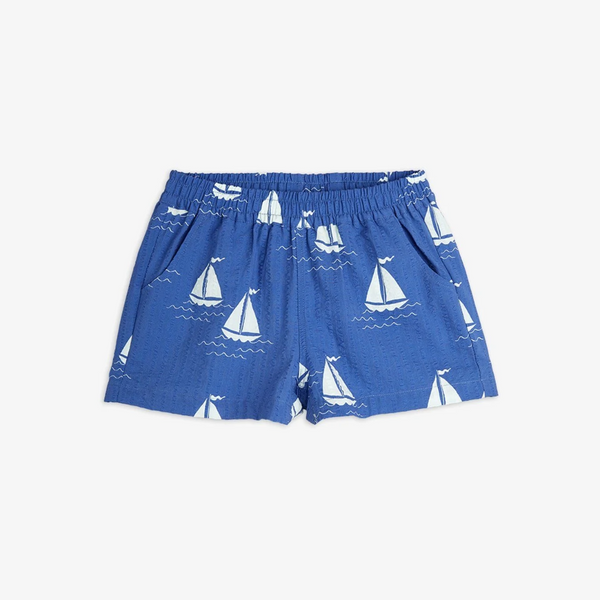 Mini Rodini Sailing Boats Woven Shorts